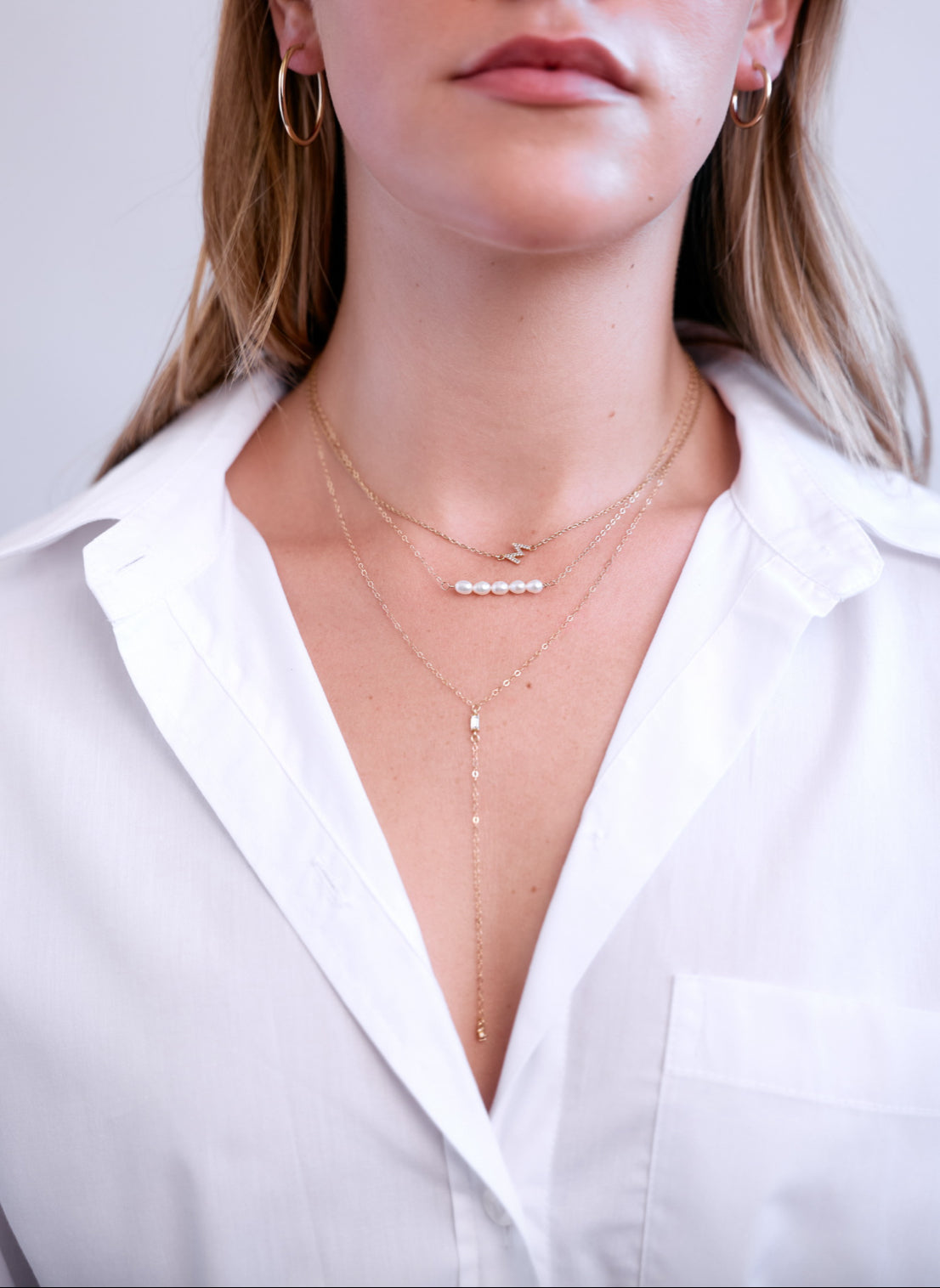 Diamond Drop Necklace