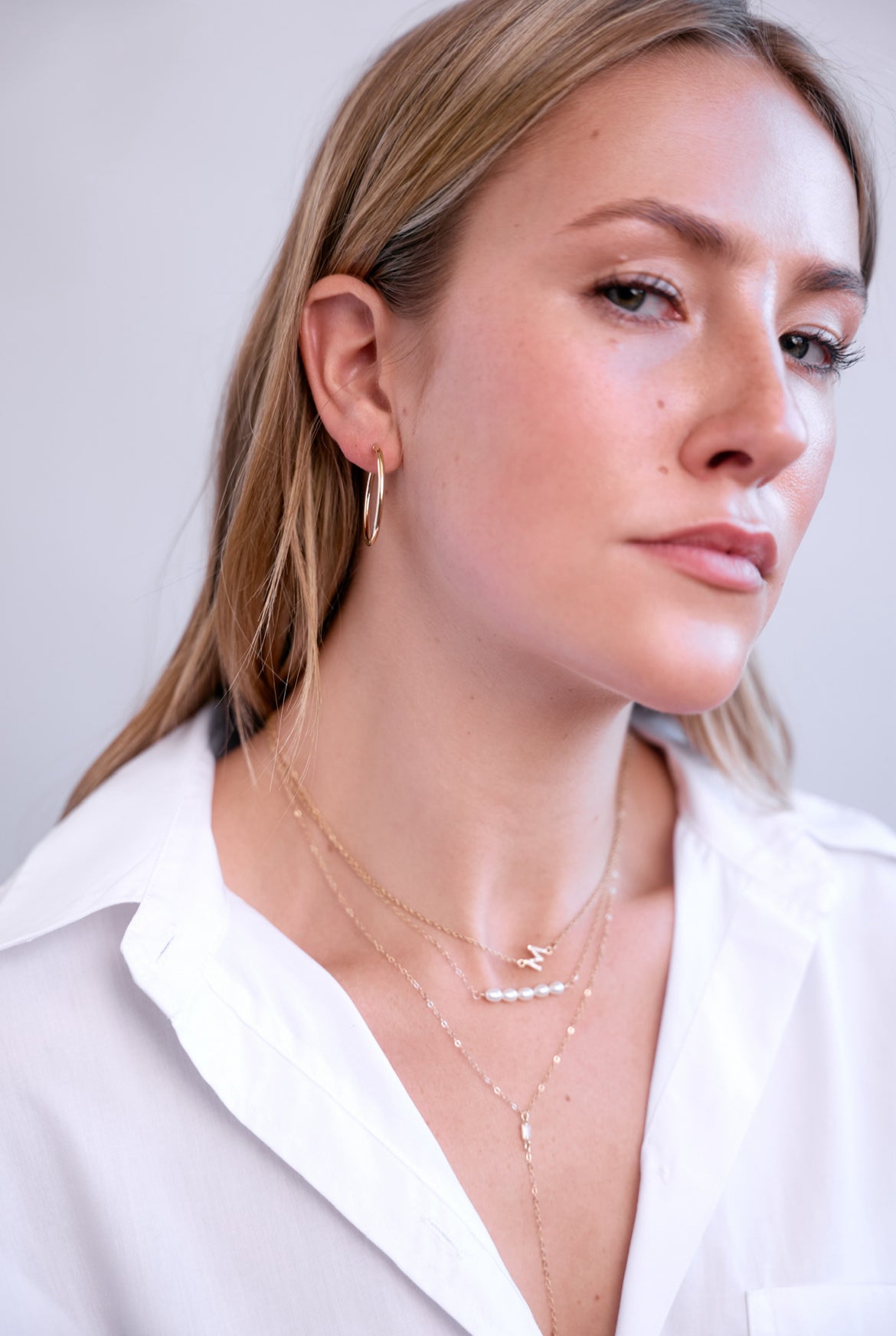 Diamond Drop Necklace