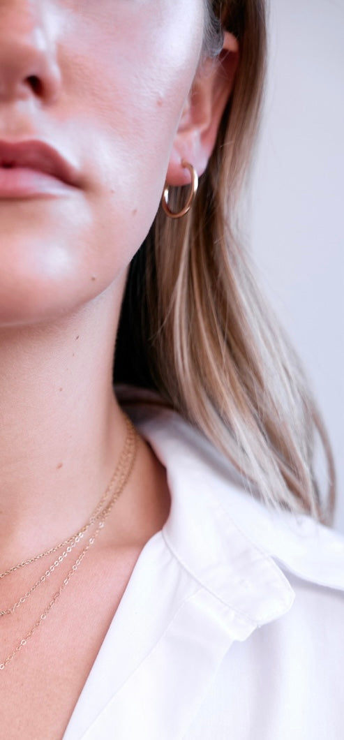 Small Tube Hoops