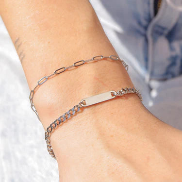 Small Paperclip Bracelet