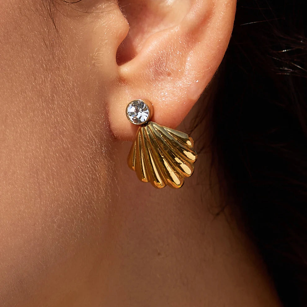 Shell Drop Earrings