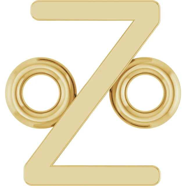 Petite Letter Charm