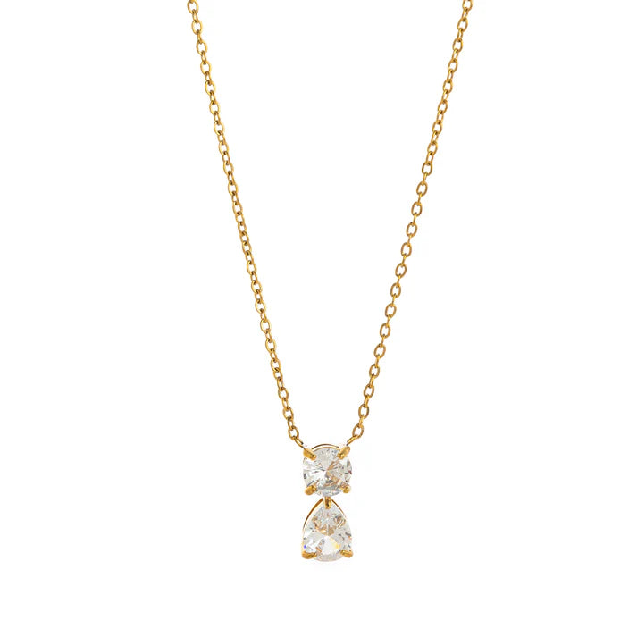 Birthstone Teardrop Necklace