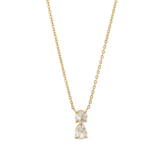 Birthstone Teardrop Necklace