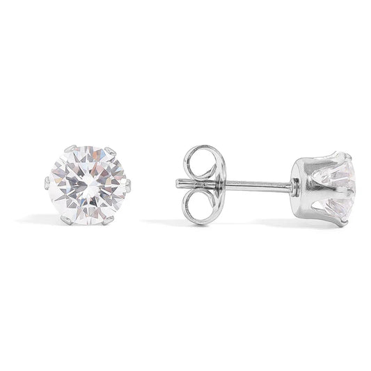 CZ Stud Earrings
