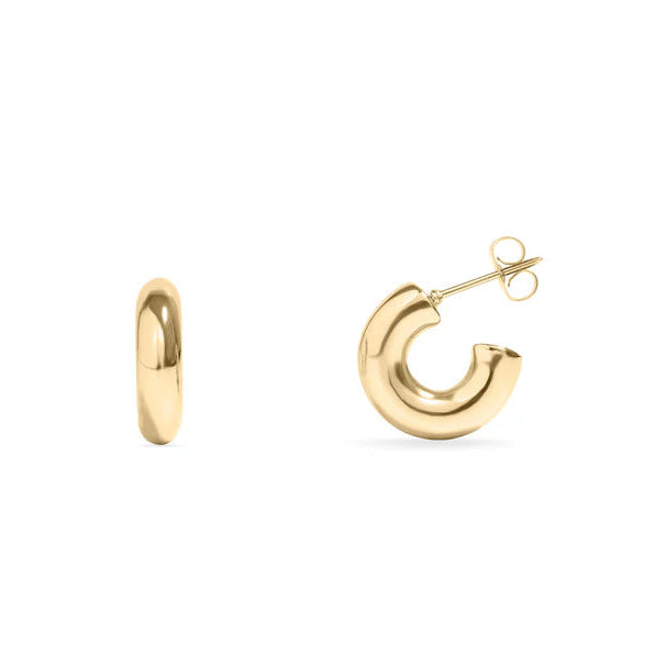 Chunky Huggie Hoops