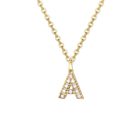 Dainty Initial Necklace