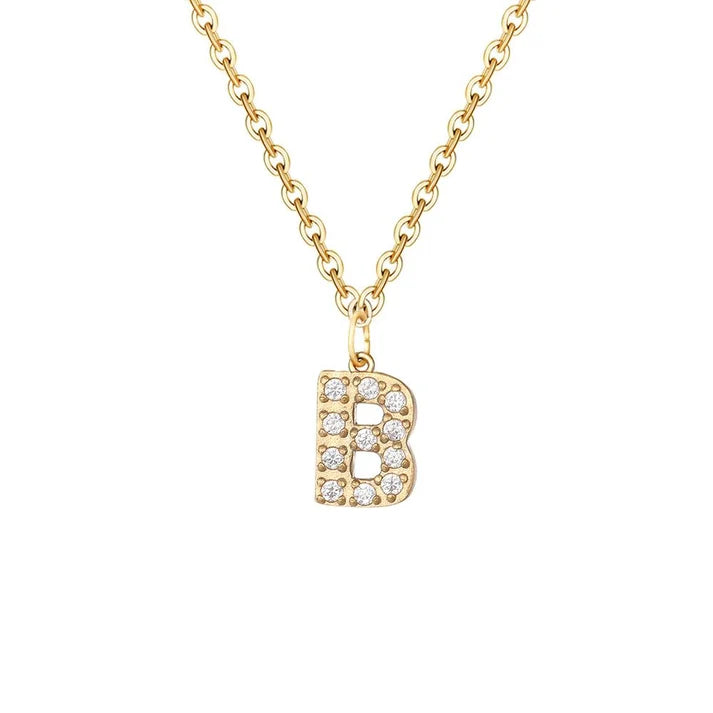 Dainty Initial Necklace