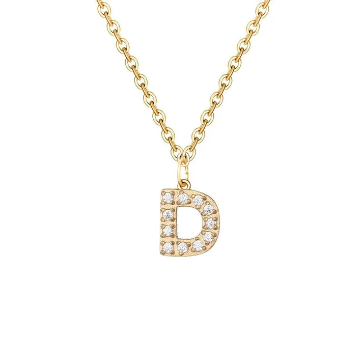 Dainty Initial Necklace