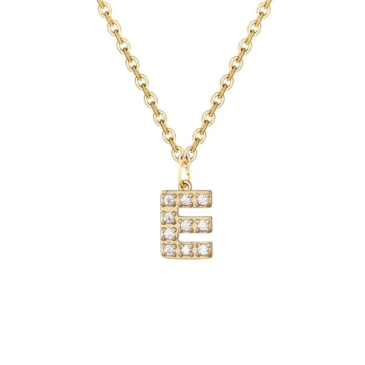 Dainty Initial Necklace
