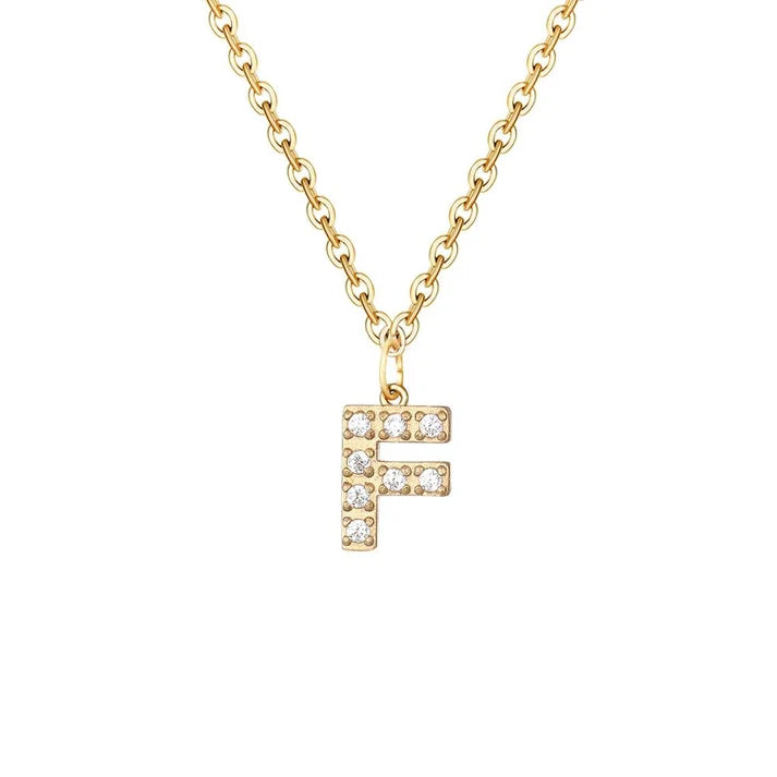 Dainty Initial Necklace