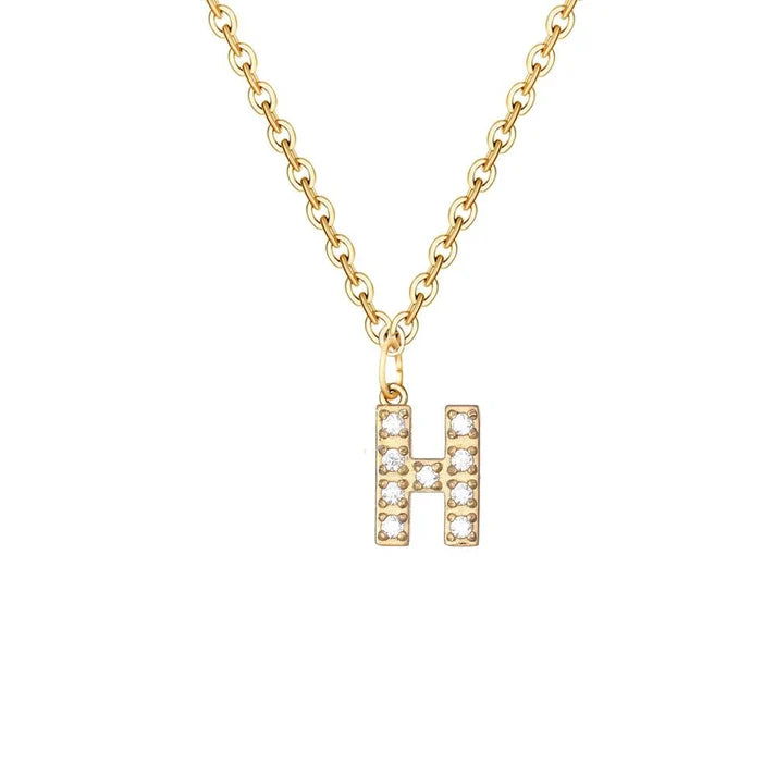 Dainty Initial Necklace