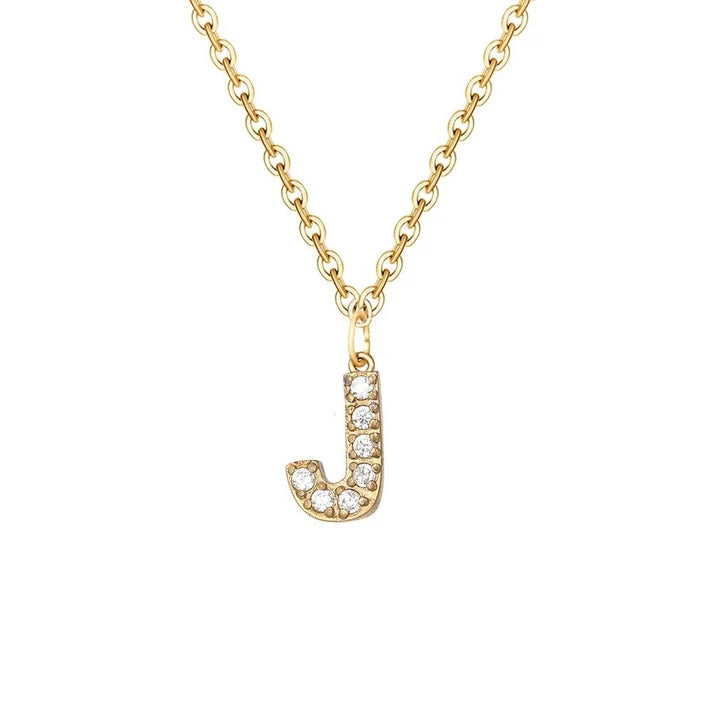 Dainty Initial Necklace