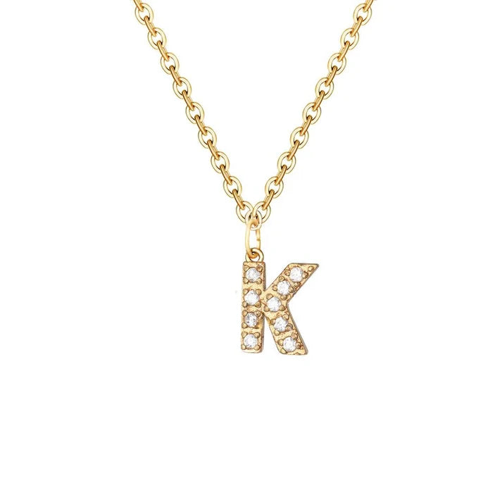 Dainty Initial Necklace