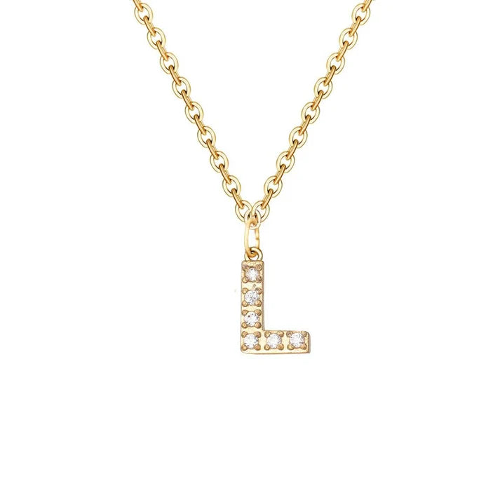 Dainty Initial Necklace