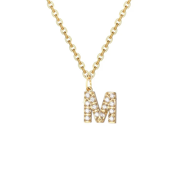 Dainty Initial Necklace