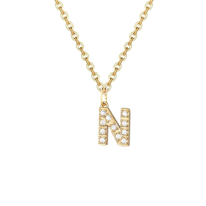 Dainty Initial Necklace