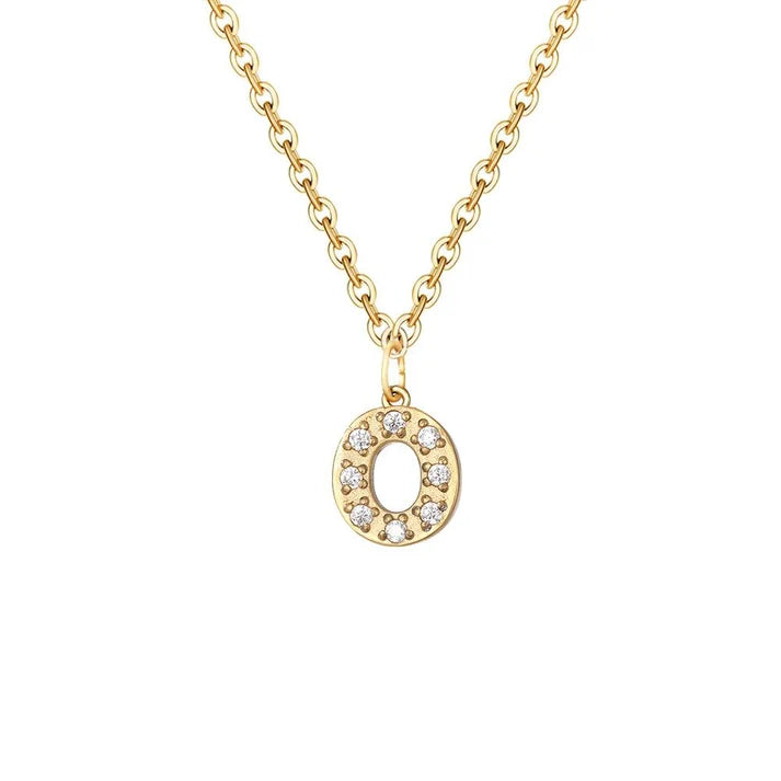 Dainty Initial Necklace