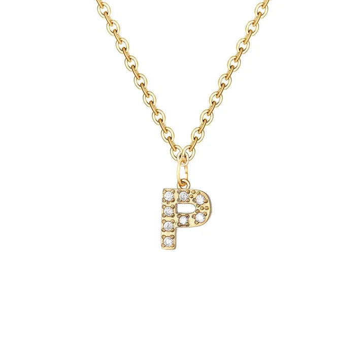 Dainty Initial Necklace