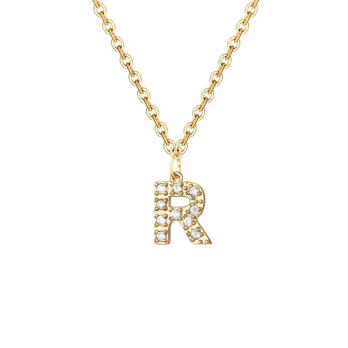 Dainty Initial Necklace