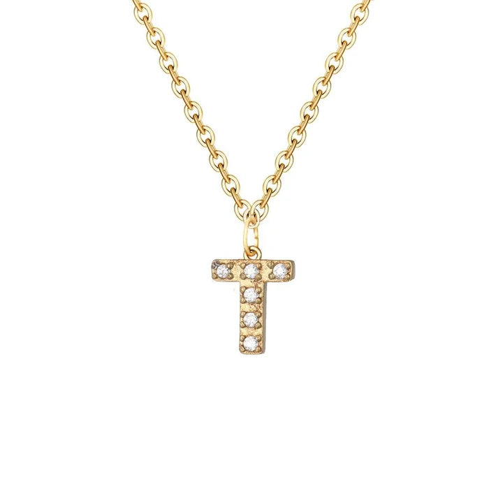 Dainty Initial Necklace
