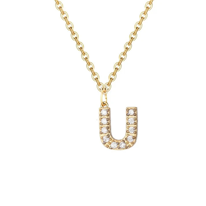 Dainty Initial Necklace