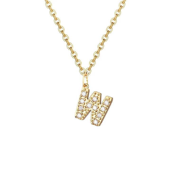 Dainty Initial Necklace