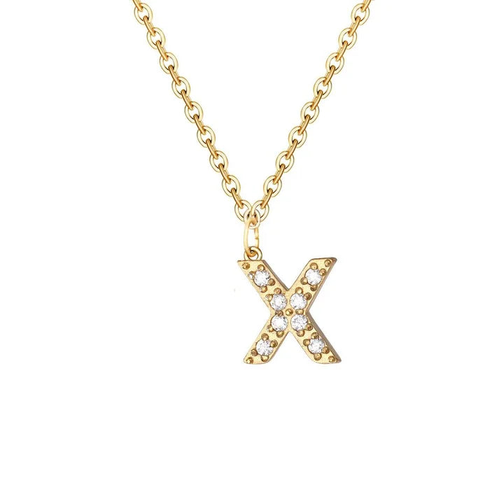 Dainty Initial Necklace