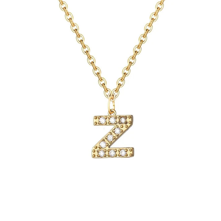 Dainty Initial Necklace