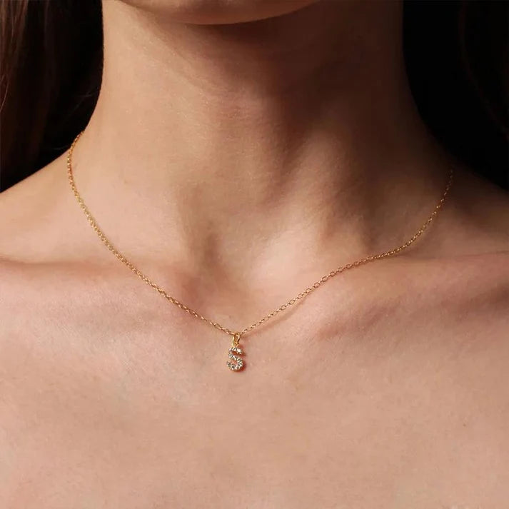Dainty Initial Necklace