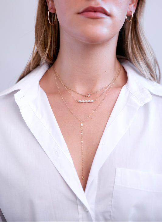 Diamond Drop Necklace