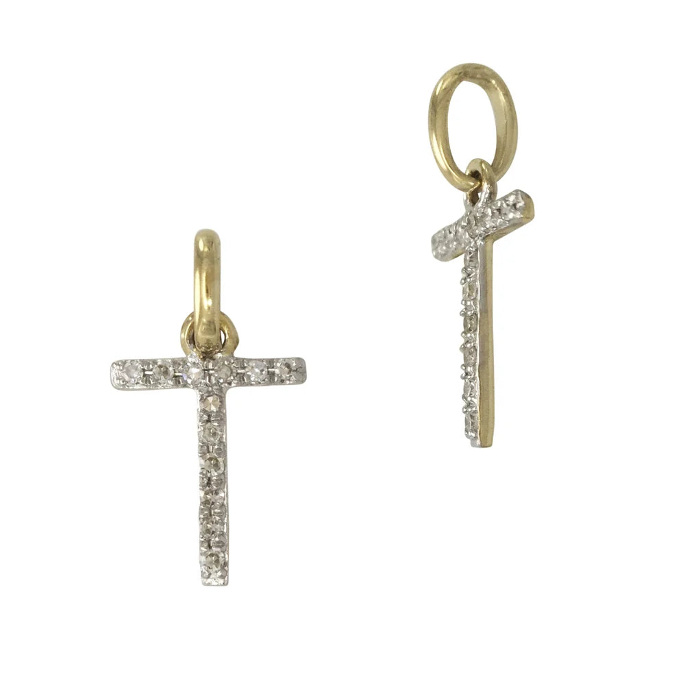Diamond Letter Charm