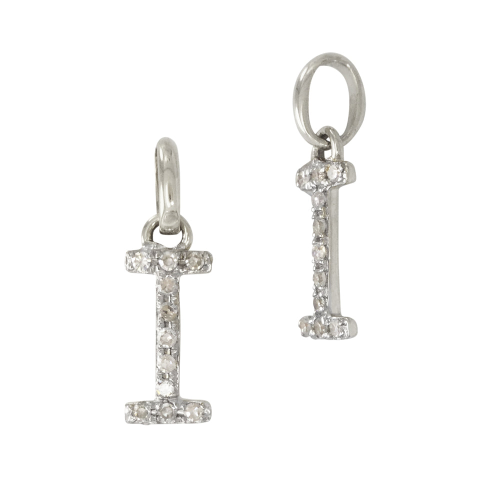 Diamond Letter Charm