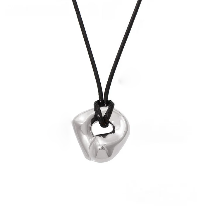 Leather Cord Pendant Necklace