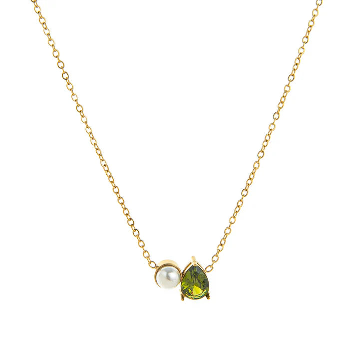 Pearl Birthstone Necklace