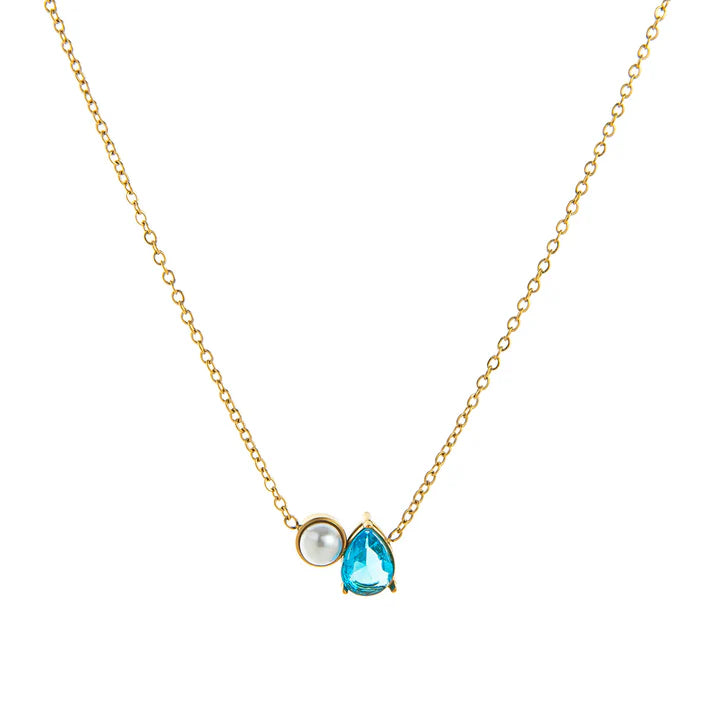 Pearl Birthstone Necklace