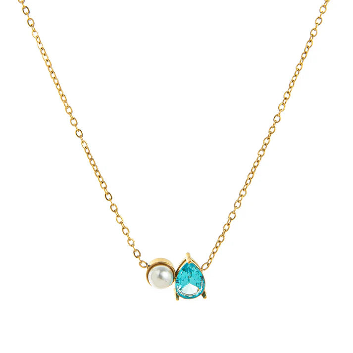 Pearl Birthstone Necklace