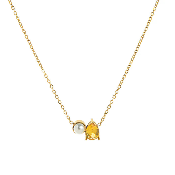 Pearl Birthstone Necklace