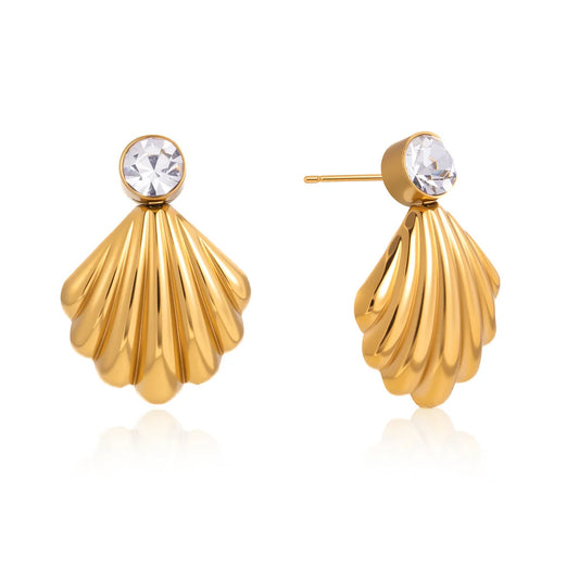 Shell Drop Earrings