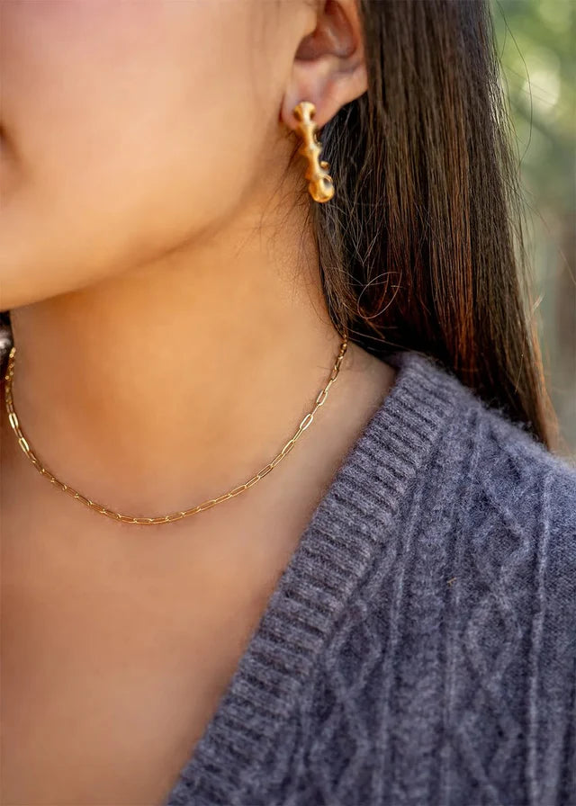 Small Paperclip Necklace