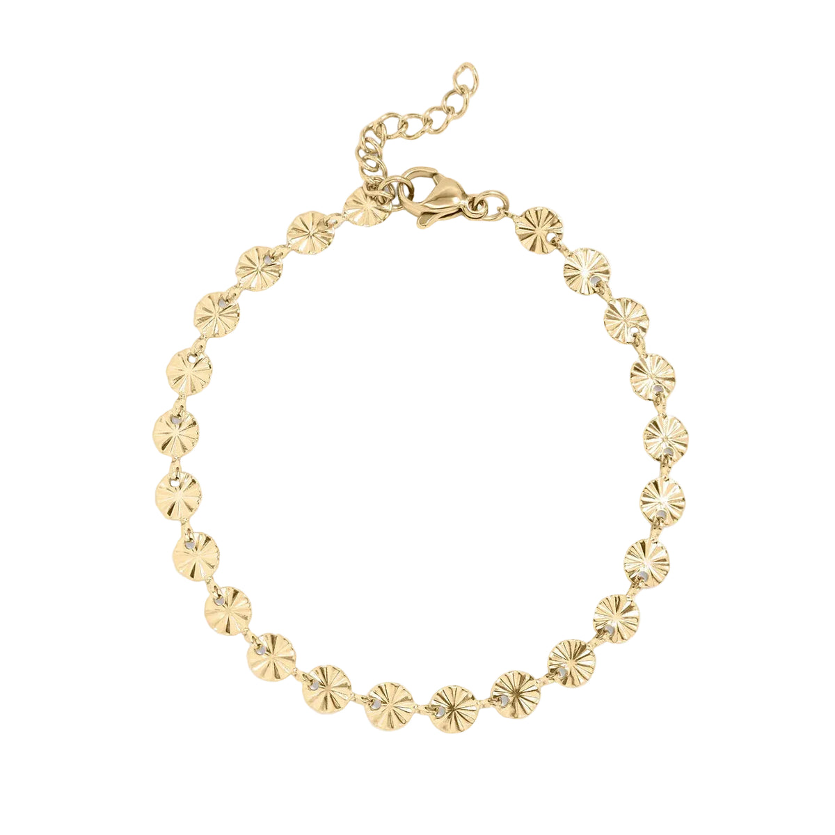 Sunburst Chain Bracelet