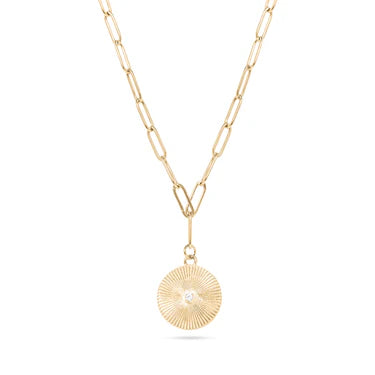 Sunburst Pendant Necklace