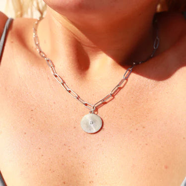 Sunburst Pendant Necklace