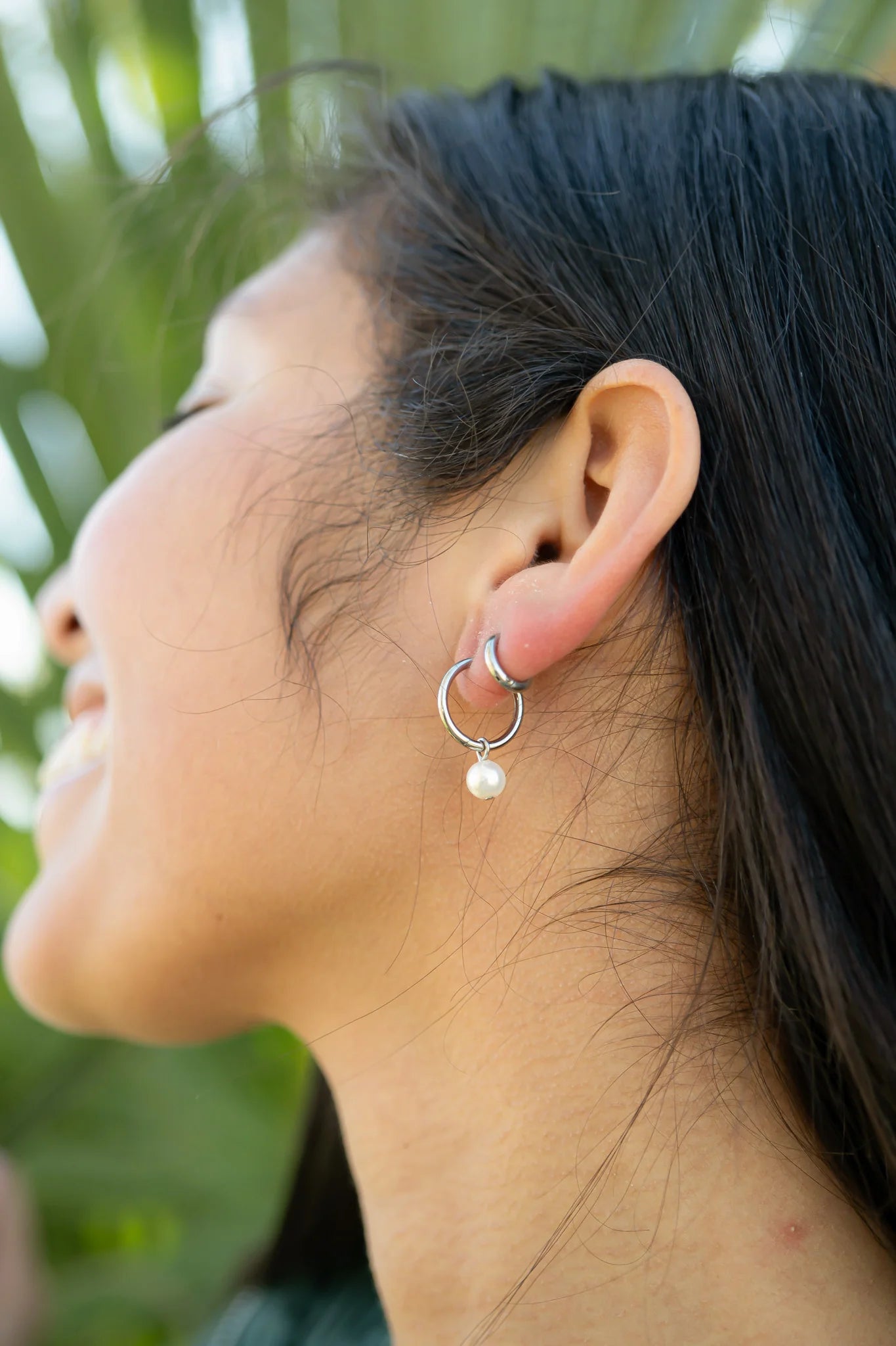 Tiny Huggie Hoops
