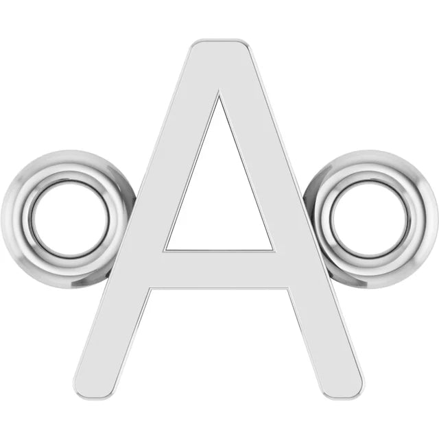 Petite Letter Charm