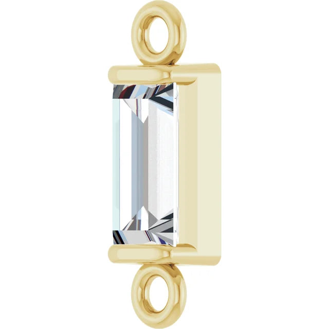 Moissanite Baguette