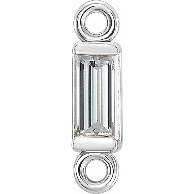 Moissanite Baguette