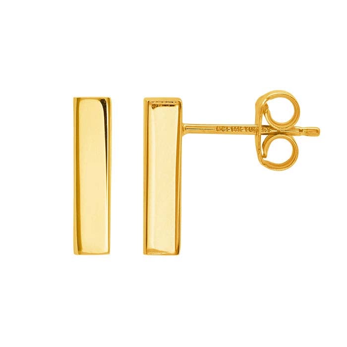 Rectangle Bar Earrings