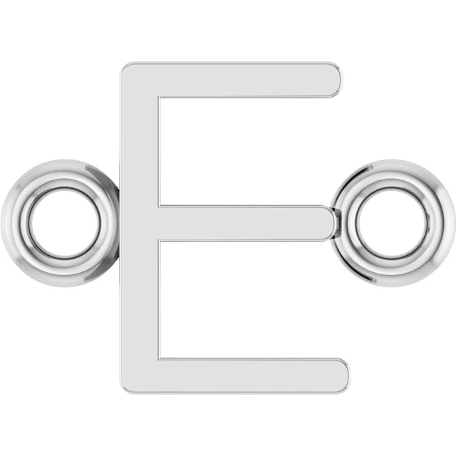 Petite Letter Charm
