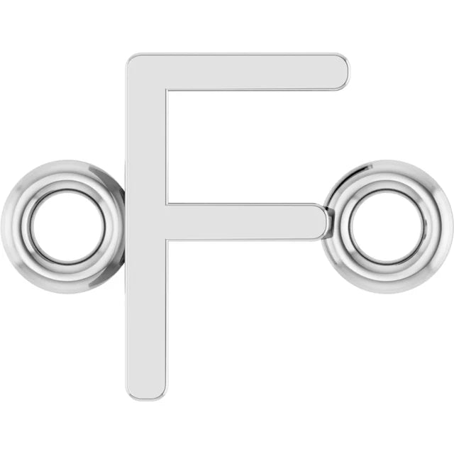 Petite Letter Charm